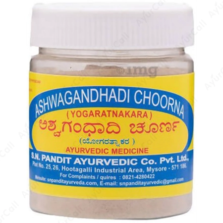 S N Pandit Ashwagandhadi Choorna (100 GM)